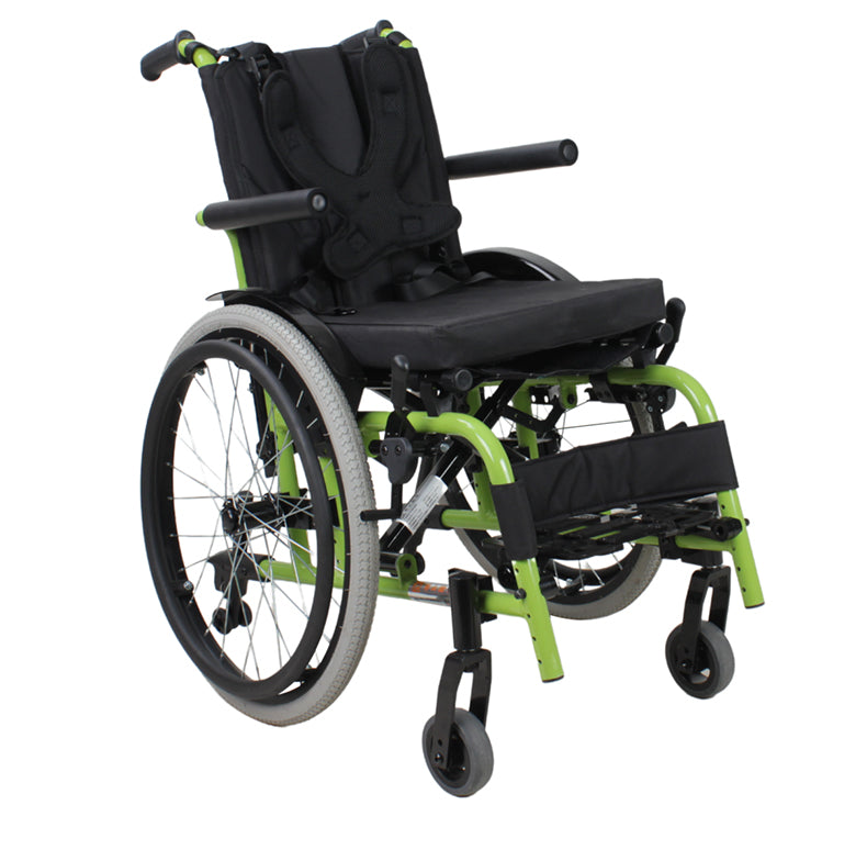 MN980LQF8 Aluminum Pediatric Wheelchair