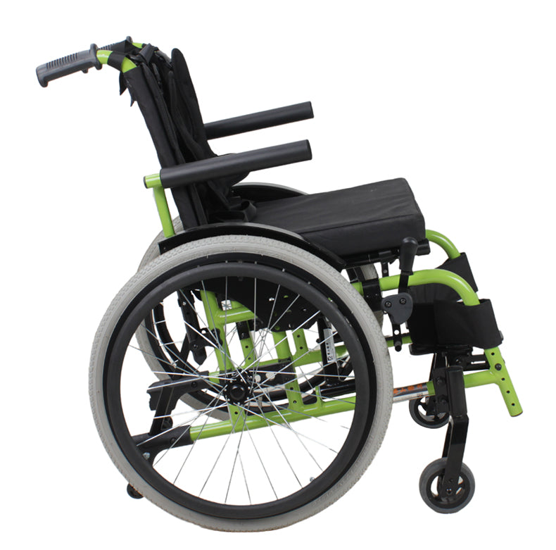 MN980LQF8 Aluminum Pediatric Wheelchair