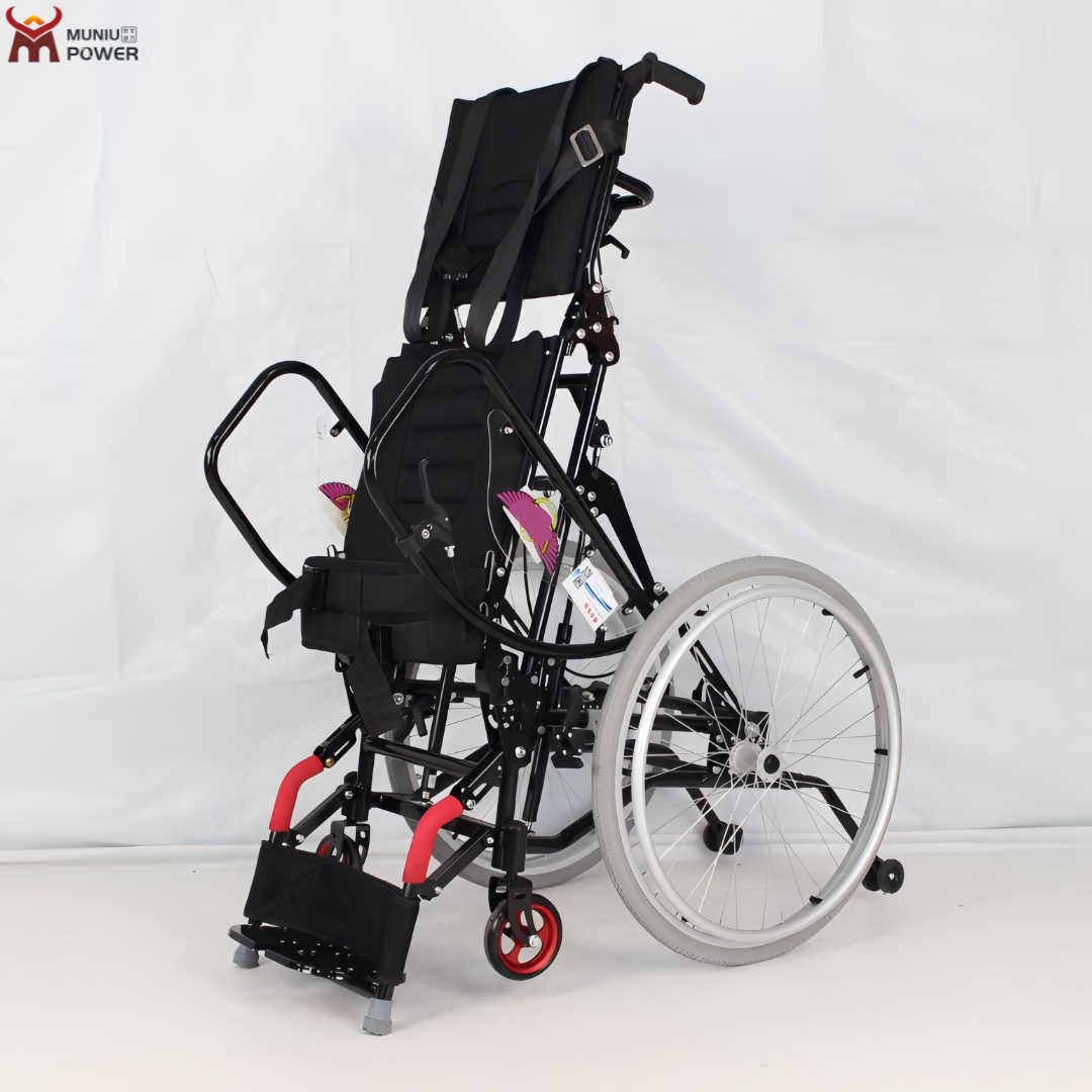 MN-ST601 Foldable Manual Standing Wheelchair