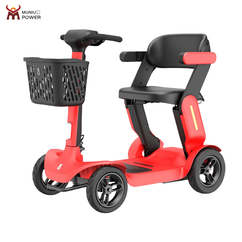 Trending Products 2024 New Arrivals 4 Wheel Atto Folding Electric Mobility Scooter Handicapped Mobility Scooter for Elderly