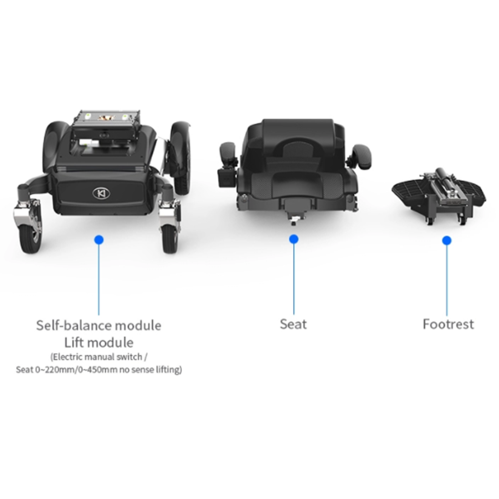 KS01 Premium Multi-function Recline High back Power Wheelchair