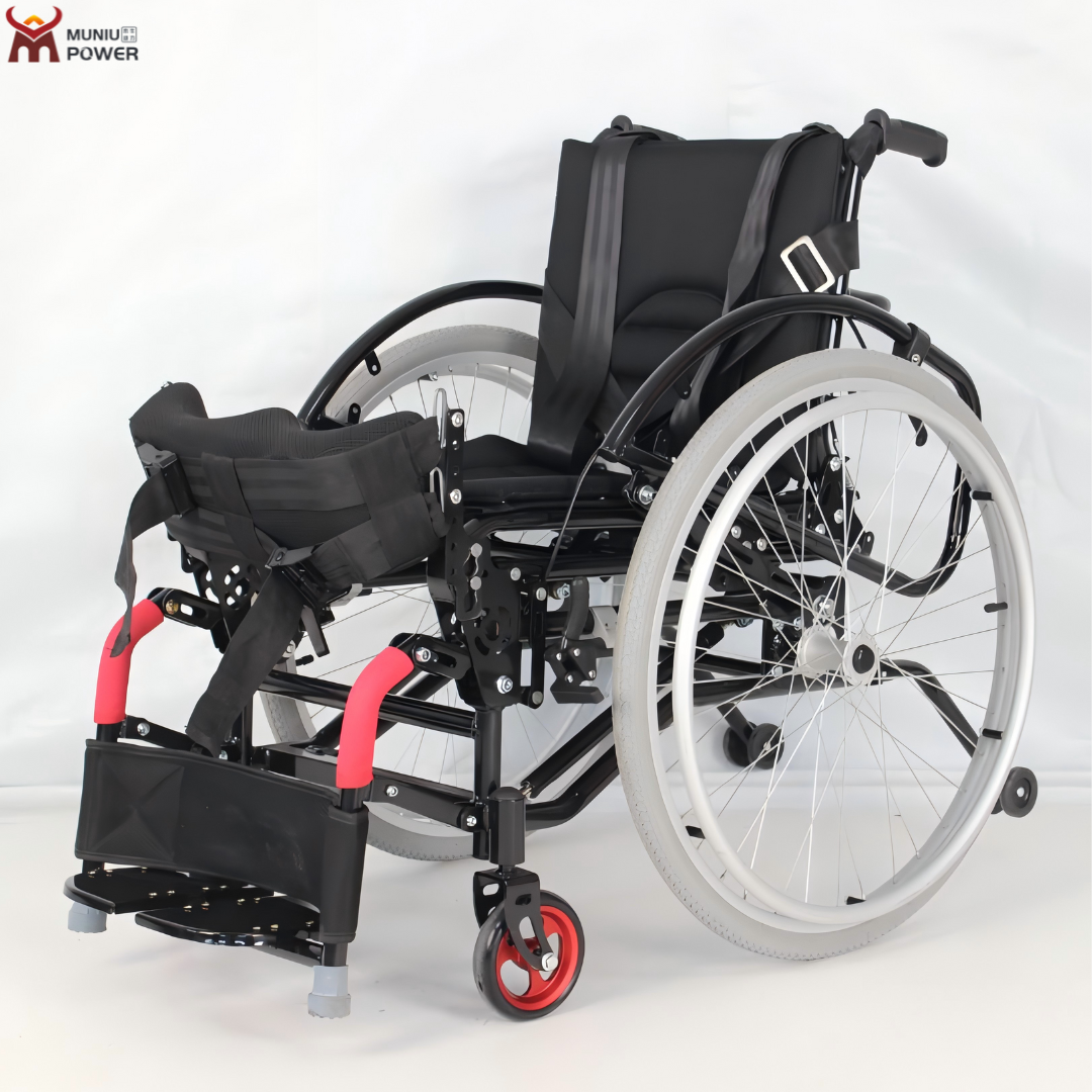 MN-ST601 Foldable Manual Standing Wheelchair