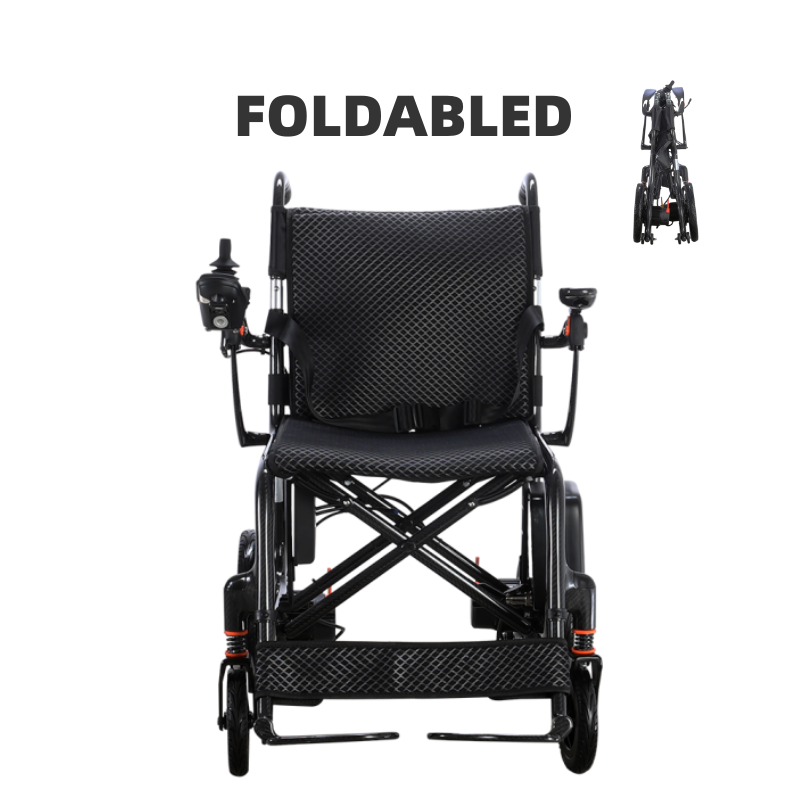 XFGN18-209 Carbon Fiber Electric Wheelchair Lightweight Foldable For Disabled