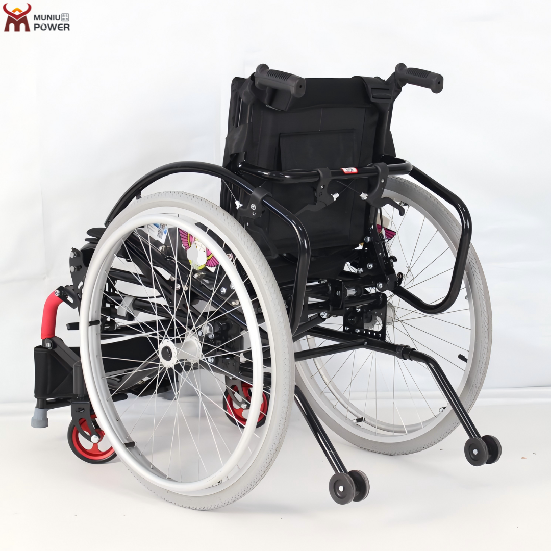 MN-ST601 Foldable Manual Standing Wheelchair