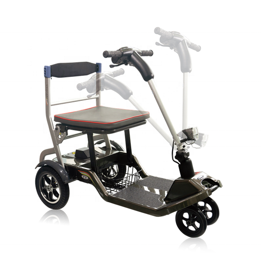 F2 MUNIU Lightweight Folding Electric Travel Mobility Scooter for Adults Elderly Disabled