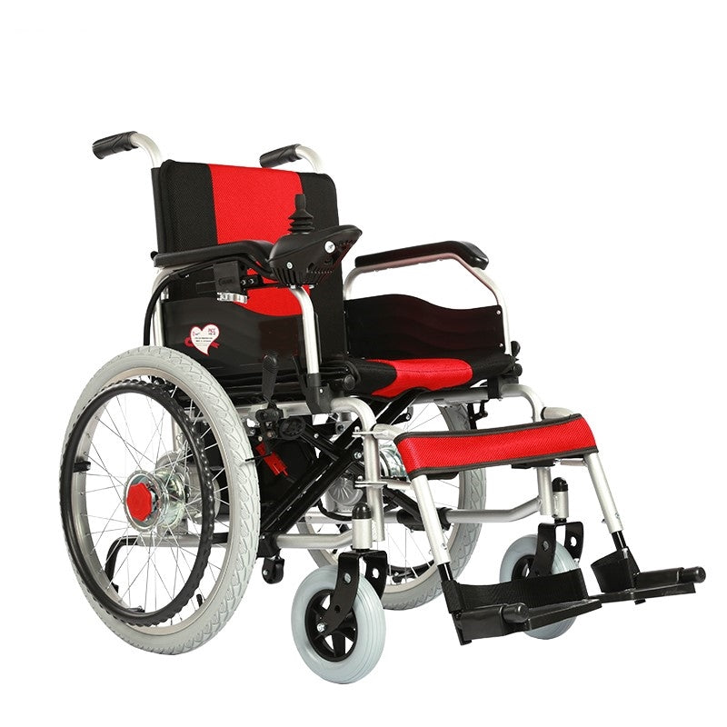 MN301 Foldable Electric Wheelchair with 12Ah Lead-acid Battery