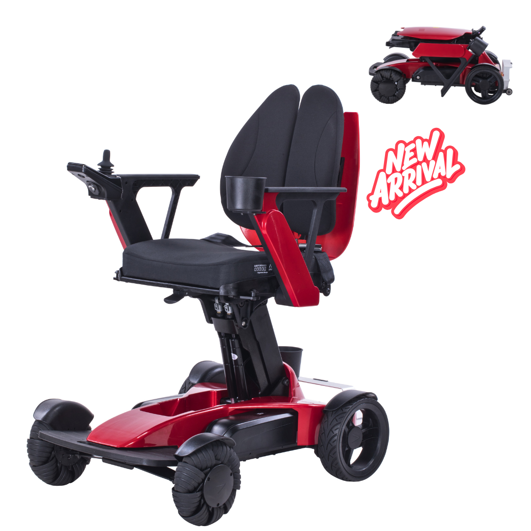 MN-F1 200W All Terrain Travel Folding Electric Mobility Scooter