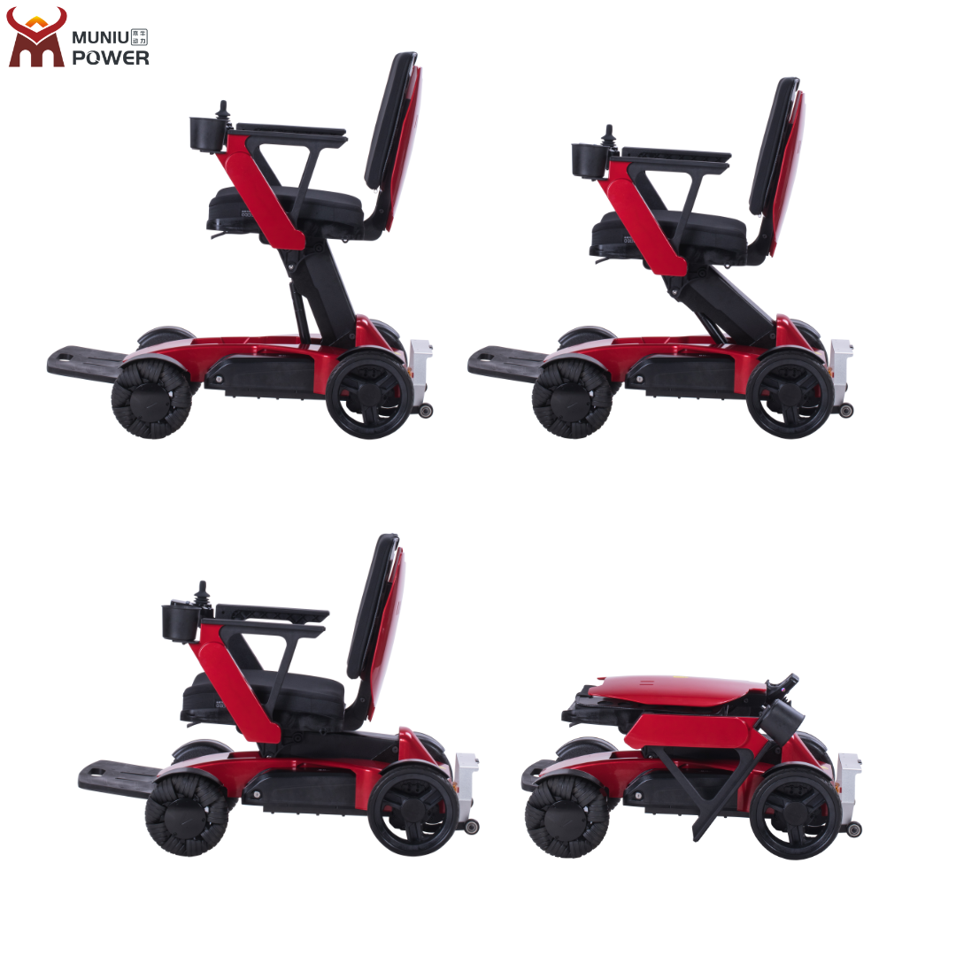 MN-F1 200W All Terrain Travel Folding Electric Mobility Scooter