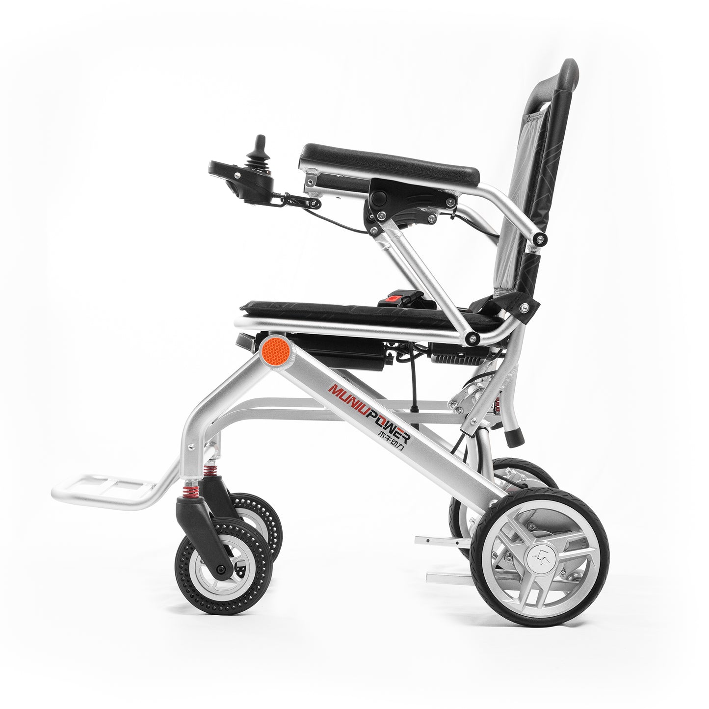 MN0022 MUNIU Lightweight Aluminum Alloy Electric Wheelchair