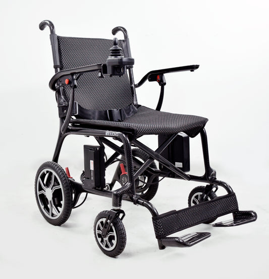 MN5909 Lightweight Foldable Carbon Fiber High Quality Electric Wheelchair For Disabled Motorized Wheelchair