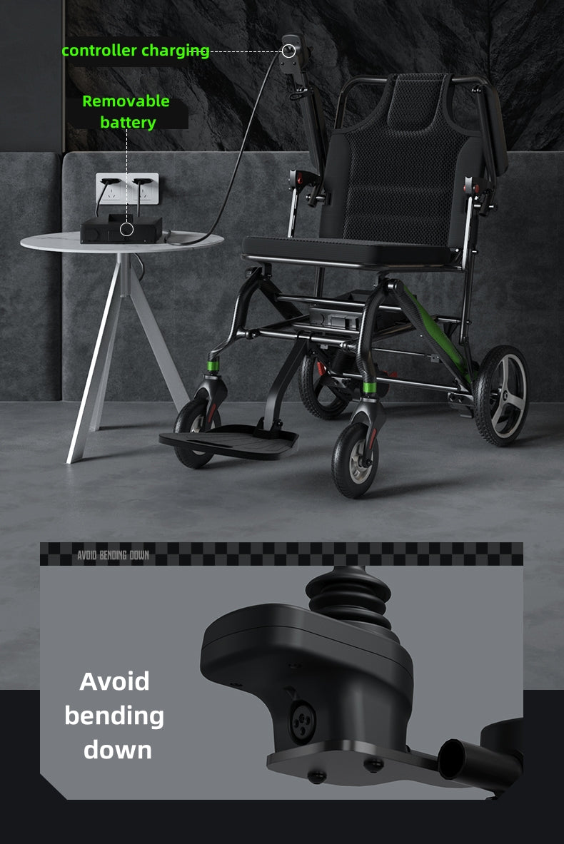 MN-P10 MUNIU Lightweight foldable carbon fibre and Aluminum wheel chair